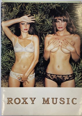 Lot 142 - ROXY MUSIC ORIGINAL PRESS KIT.