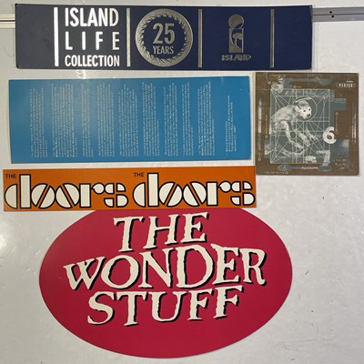 Lot 156 - SHOP DISPLAY BOARDS INC THE DOORS.
