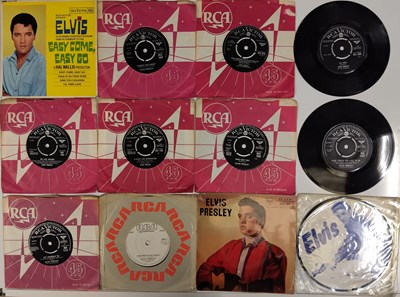 Lot 900 - ELVIS MIXED 7" COLLECTION