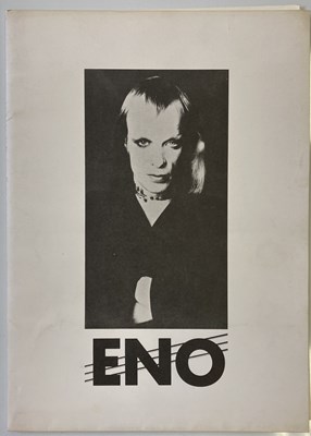 Lot 146 - BRIAN ENO WARM JETS PRESS KIT.