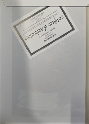 Lot 391 - DAVID BOWIE - FRAMED MEMORABILIA COLLECTION.