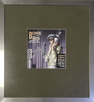 Lot 391 - DAVID BOWIE - FRAMED MEMORABILIA COLLECTION.