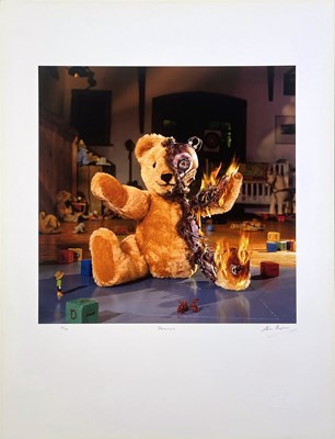 Lot 169 - STORM THORGERSON - THE CRANBERRIES - PROMISES - SIGNED LIMITED EDITION PRINT.
