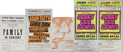 Lot 147 - ORIGINAL 1960S HANDBILLS - MANFRED MANN ETC.
