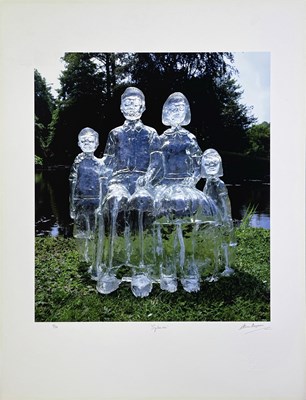 Lot 179 - STORM THORGERSON - OFFSPRING - GLASS FAMILY - SIGNED LIMITED EDITION PRINT