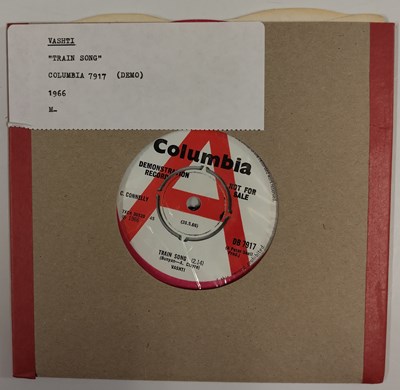 Lot 1095 - VASHTI - TRAIN SONG/ LOVE SONG 7" (UK COLUMBIA DEMO - DB 7917)