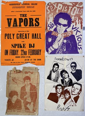 Lot 414 - 1970S PUNK POSTERS INC SEX PISTOLS.