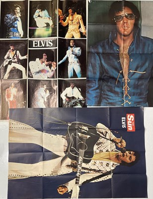 Lot 308 - ELVIS PRESLEY - ASSORTED POSTERS.