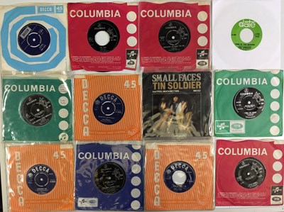 Lot 1179 - YARDBIRDS / ZOMBIES / FACES - 7" COLLECTION (INC RARITIES)