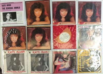Lot 1184 - KATE BUSH - 7" ARCHIVE (INC RARITIES FROM AROUND THE WORLD)