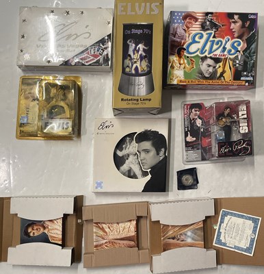 Lot 317 - ELVIS - COLLECTABLES INC FIGURINES.
