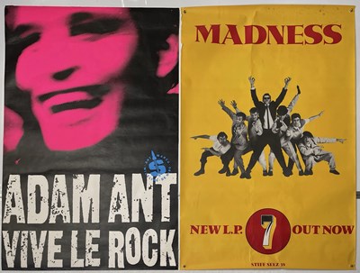 Lot 199 - MUSIC BILLBOARD POSTERS INC NICK CAVE / MADNESS.