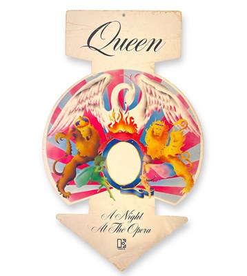 Lot 367 - QUEEN - ORIGINAL NIGHT AT THE OPERA PROMO MOBILE.