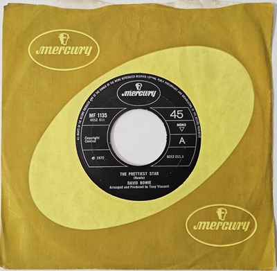 Lot 3 - DAVID BOWIE - THE PRETTIEST STAR 7" (ORIGINAL UK COPY - MERCURY MF 1135)