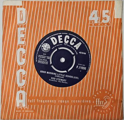 Lot 7 - ROD STEWART - GOOD MORNING LITTLE SCHOOLGIRL 7" (F.11996 - ORIGINAL UK PRESSING)
