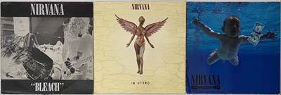 Lot 131 - NIRVANA - EUROPEAN ORIGINAL LPS PACK