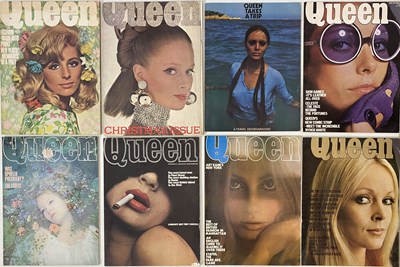 Lot 106 - VINTAGE FASHION - QUEEN MAGAZINE C 1968/1970.