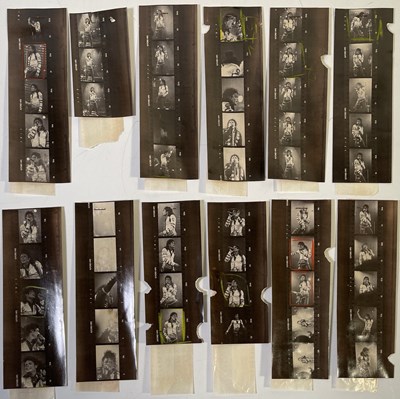 Lot 506 - MICHAEL JACKSON - VINTAGE CONTACT SHEET PRINTS FROM WEMBLEY, JULY 1988.