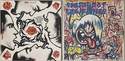 Lot 136 - RED HOT CHILLI PEPPERS - ORIGINAL LP BUNDLE