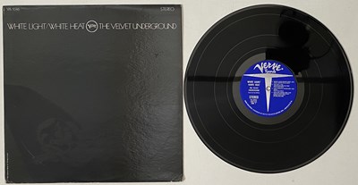 Lot 77 - THE VELVET UNDERGROUND - WHITE LIGHT/WHITE HEAT LP (1970 MONO/STEREO US PRESSING - VERVE V/6 5046)