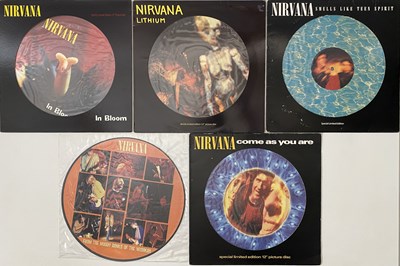 Lot 139 - NIRVANA - ORIGINAL PICTURE DISC LPS AND 12"S