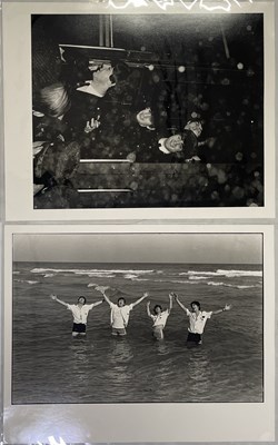 Lot 496 - THE BEATLES - LARGE FORMAT PHOTO PRINTS FROM ORIGINAL NEGATIVES.
