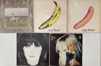 Lot 20 - THE VELVET UNDERGROUND & NICO - LP PACK