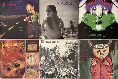 Lot 142 - DINOSAUR JR MAINLY ORIGINAL LPS / 12'S & 7'S