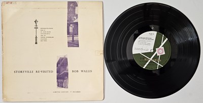 Lot 65 - BOB WALLIS (FEATURING GINGER BAKER) - STORYVILLE RE-VISITED 10" LP (ORIGINAL UK COPY - 77 LP/12)