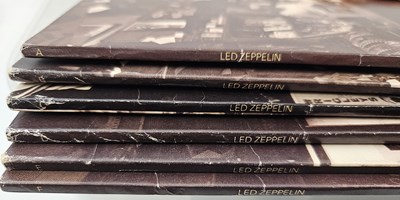 Lot 29 - LED ZEPPELIN - IN THROUGH THE OUT DOOR (COMPLETE SET - A TO F SLEEVE DESIGNS)