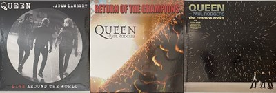 Lot 149 - QUEEN - PAUL RODGERS & ADAM LAMBERT LP COLLECTABLES.