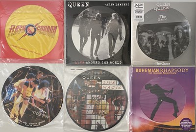 Lot 154 - QUEEN - 12" & 10" PICTURE DISCS RARITIES PACK