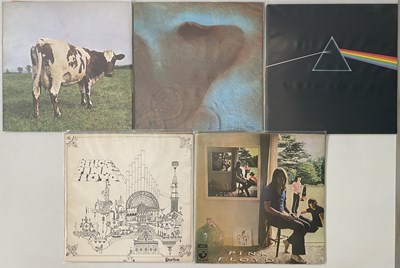 Lot 93 - PINK FLOYD - UK PRESSING LPs (SUPERB COPIES)