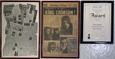 Lot 332 - THE PETE SINFIELD COLLECTION - FRAMED DISPLAYS FROM PETE'S HOME