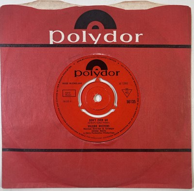 Lot 159 - VALERIE MASTERS - DON'T EVER GO 7" NORTHERN SOUL RARITY