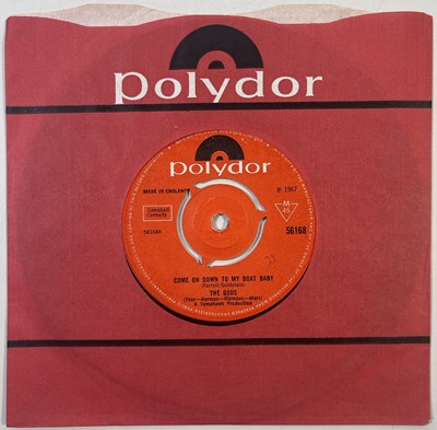 Lot 161 - THE GODS - COME ON DOWN TO MY BOAT BABY UK 7" SINGLE