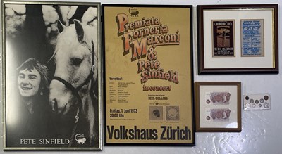 Lot 337 - THE PETE SINFIELD COLLECTION - FRAMED PICTURES FROM PETE'S HOME