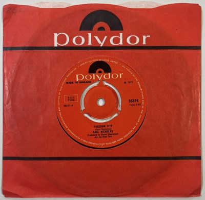 Lot 170 - PAUL NICHOLAS - FREEDOM CITY UK 7" MOD RARITY