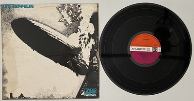 Lot 98 - LED ZEPPELIN - LED ZEPPELIN LP (COMPLETE 1ST UK PRESSING 'TURQUOISE SLEEVE/UNCORRECTED' - ATLANTIC 588171).