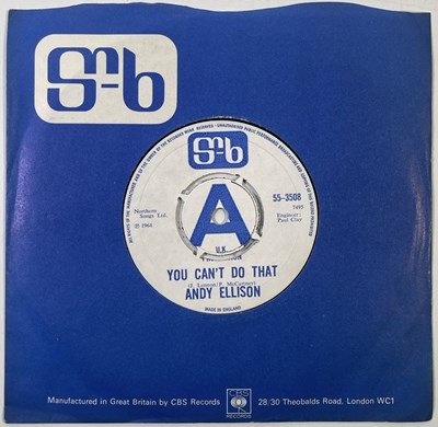 Lot 177 - ANDY ELLISON - YOU CAN'T DO THAT UK 7" DEMO RARITY