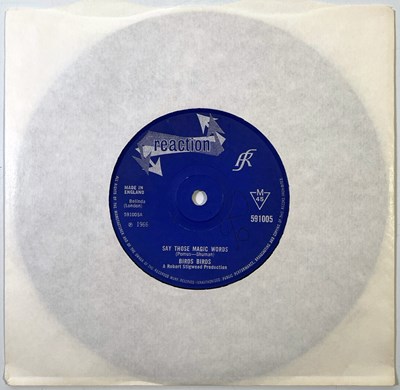 Lot 178 - BIRDS BIRDS (RONNIE WOOD) - SAY THOSE MAGIC WORDS UK 7" FREAKBEAT RARITY (SOLID CENTRE)