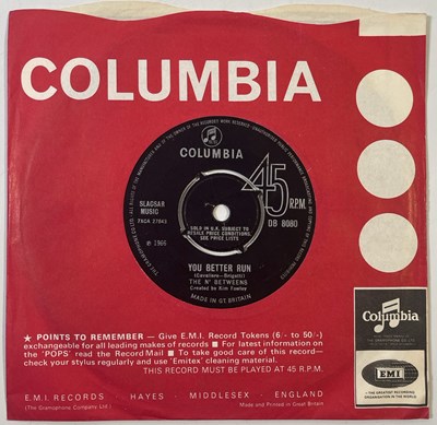 Lot 179 - THE N' BETWEENS (SLADE) - YOU BETTER RUN UK 7" RARITY