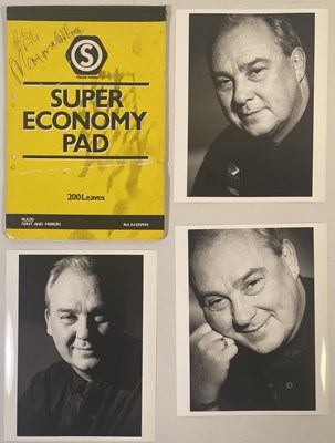 Lot 344 - THE PETE SINFIELD COLLECTION - HANDWRITTEN LYRICS AND WRITING BY PETE.