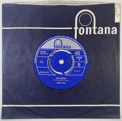 Lot 183 - JIMMY PAGE - SHE JUST SATISFIES FONTANA UK 7" HOLY GRAIL