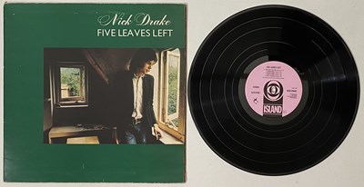 Lot 111 - NICK DRAKE - FIVE LEAVES LEFT LP (ORIGINAL UK PRESSING - ISLAND ILPS 9105)