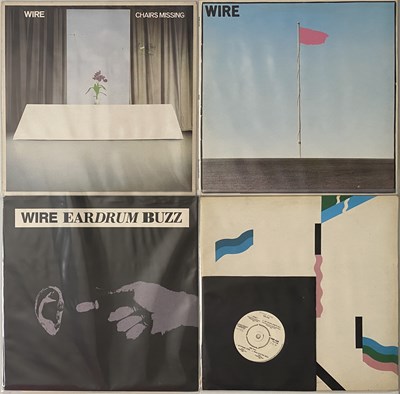 Lot 203 - WIRE - LP/7"/12" COLLECTORS' PACK