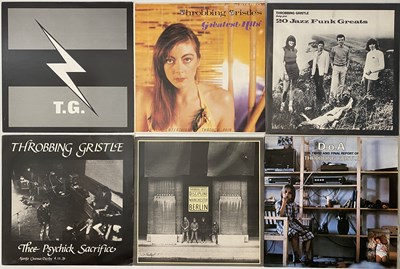 Lot 204 - THROBBING GRISTLE - LP/12"/7" COLLECTION