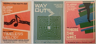 Lot 359 - THE PAUL HEMMINGS COLLECTION - THE LA'S / LIGHTNING SEEDS AND MORE -THE LA'S POSTER COLLECTION.
