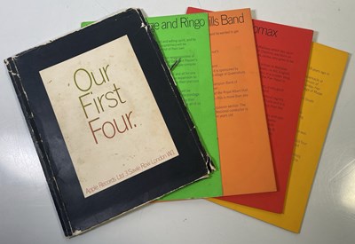 Lot 227 - APPLE - OUR FIRST FOUR (ORIGINAL UK PROMOTIONAL PRESS KIT)
