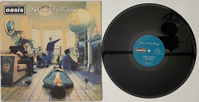 Lot 205 - OASIS - DEFINITELY MAYBE LP (CRE LP 169 - ORIGINAL UK DAMONT PRESSING)